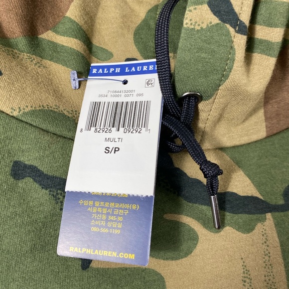 Polo Ralph Lauren 1992 Stadium Camouflage Hoodie - Picture 2 of 13